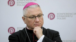  Sekretarz generalny KEP bp Artur Miziński. PAP/P. Supernak