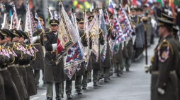 Defilada wojskowa w 100. rocznicę powstania Czechosłowacji. Praga, 28,10.2018. Fot. PAP/EPA