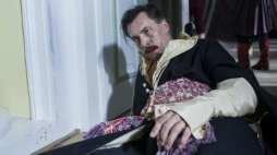 Mirosław Haniszewski jako Tadeusz Reytan. Źródło: Teatr Telewizji TVP