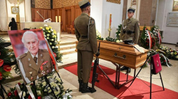Uroczystości pogrzebowe mjr. Wacława Józefa Sikorskiego ps. Bocian w Katedrze Polowej Wojska Polskiego w Warszawie. Fot. PAP/R. Pietruszka