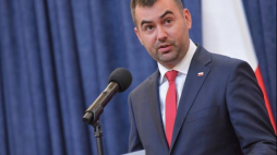 Sekretarz stanu w KPRP Błażej Spychalski. Fot. PAP/M. Obara