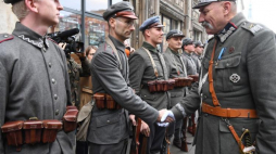 Inauguracja cyklu wydarzeń i działań edukacyjnych "Tygodnia Niepodległości" w "Przystanku Niepodległość". Fot. PAP/P. Nowak