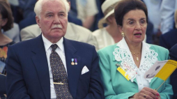 Karolina i Ryszard Kaczorowscy. Fot. PAP/P. Gęsicki