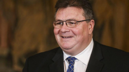 Szef MSZ Litwy Linas Linkevicius. Fot. PAP/EPA