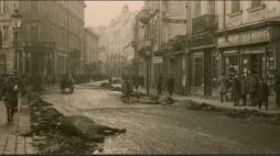 Ulica Lwowa w listopadzie 1918 r. Źródło: CAW