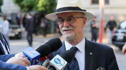 Dyrektor Studium Europy Wschodniej UW Jan Malicki. 2017 r. Fot. PAP/P. Supernak
