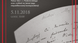 Pokaz listu I. J. Paderewskiego