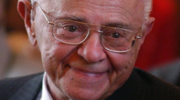 Stanisław Lem. Zdjęcie archiwalne z 15.05.2005 r. Fot. PAP/J. Bednarczyk 