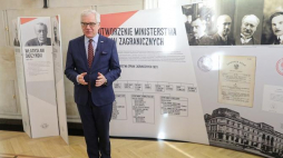 Minister spraw zagranicznych RP Jacek Czaputowicz podczas Dnia Otwartych Drzwi MSZ. Fot. PAP/T. Gzell
