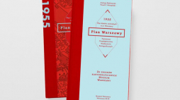 Plan Warszawy z 1955 r. Źródło: Muzeum Warszawy