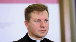 Rzecznik prasowy Konferencji Episkopatu Polski ks. dr Paweł Rytel-Andrianik. Fot. PAP/R. Guz