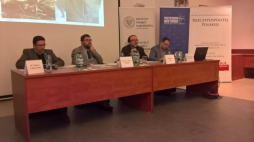 Prelegenci konferencji naukowej „Walka zbrojna w programach organizacji podziemia niepodległościowego po 1944”. Fot. M. Szukała