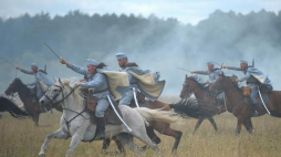 Plan filmu „Legiony” w reżyserii Dariusza Gajewskiego. Fot. PAP/P. Piątkowski