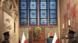 Inauguracja polskiej kaplicy w katedrze Notre Dame. Źródło: Ambasada RP we Francji