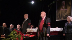 Moskwa, 11.12.2018 r. Uroczystość żałobna Ludmiły Aleksiejewej. Fot. PAP/EPA/A. Druzhinin