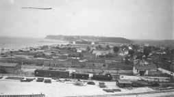 Budowa portu morskiego w Gdyni. 1929 r. Fot. NAC