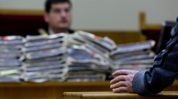 Rozprawa w procesie generałów SB Władysława C. i Józefa S. Warszawa, 30.03.2015. Fot. PAP/T. Gzell