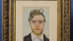 „Autoportret artysty” Stanisława Wyspiańskiego z kolekcji Muzeum Narodowego w Krakowie. Fot. PAP/P. Supernak