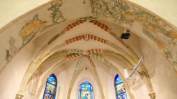 Polichromie w kościele św. Jerzego w Cieszynie. Fot. ks. Sz. Tracz