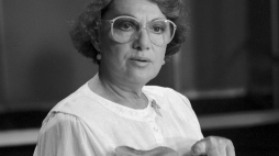 Irena Dziedzic. 1990 r. Fot. PAP/M. Wegner