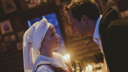 Dominika Kluźniak i Grzegorz Małecki w spektaklu. Źródło: Teatr Telewizji TVP