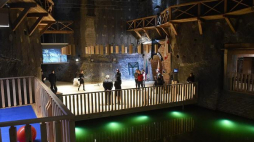 Komora Jezioro Wessel w Kopalni Soli „Wieliczka”. Fot. PAP/J. Bednarczyk