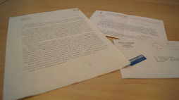 Korespondencja J. Giedroycia i Z. Saloniego. Źródło: UwB