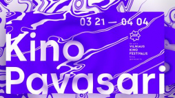 Plakat festiwalu „Kino pavasaris”. Źródło: Kinopavasaris.lt