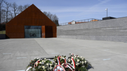 Markowa, 24.03.2018. Muzeum Polaków Ratujących Żydów podczas II wojny światowej im. Rodziny Ulmów w Markowej, 24 bm. podczas obchodzonego po raz pierwszy Narodowego Dnia Pamięci Polaków ratujących Żydów pod okupacją niemiecką. Fot. PAP/D. Delmanowicz