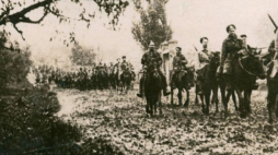Kawaleria Budionnego w marszu przez Ukrainę. 1920 r. Fot. CAW