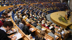 V Dyktando Krakowskie. Fot. PAP/J. Bednarczyk