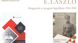 Prezentacja książek „Węgrzy w Polskich legionach 1914-1918” (z prawej) oraz „Zagadnienia aspektu czasowników w języku polskim. Polsko-węgierski strukturalny słownik aspektów” w Polskim Instytucie Badawczym i Muzeum w Budapeszcie