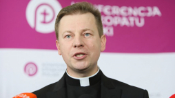 Rzecznik KEP ks. Paweł Rytel-Andrianik. Fot. PAP/L. Szymański