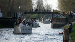 Zabytkowy most obrotowy w Giżycku. PAP/M. Kaczyńska 