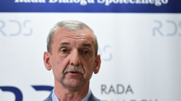 Prezes ZNP Sławomir Broniarz, 23 kwietnia 2019 r. Fot. PAP/M. Obara