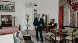 Gabinet przypominający postać twórcy i patrona zespołu Śląski, prof. Stanisława Hadyny