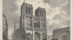 Arnout Jean Baptiste: Katedra Notre-Dame w Paryżu 1836 r. Źródło: BN Polona