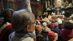 Pielgrzymka Rodzin Katyńskich na Jasną Górę. 28.04.2019. Fot. PAP/W. Deska