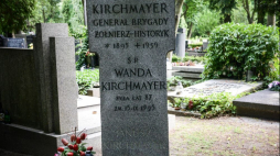 Grób gen. J. Kirchmayera na warszawskich Powązkach. PAP/J. Turczyk