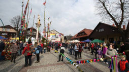 61. Konkurs Lipnickich Palm i Rękodzieła Artystycznego im. Józefa Piotrowskiego. 14.04.2019. Fot. PAP/Ł. Gągulski