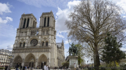 Katedra Notre Dame w Paryżu - stan z kwietnia 2016 r. Fot. PAP/EPA