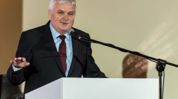 Rektor Politechniki Wrocławskiej prof. Cezary Madryas. Fot. PAP/M. Kulczyński