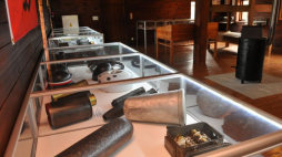 Fragment ekspozycji w Parku Historycznym w Bliźnie