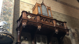 Odrestaurowane organy piszczałkowe. Bazylika archikatedralna pw. Wniebowzięcia Najświętszej Maryi Panny we Lwowie. Źródło: www.polonika.pl
