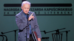 Maciej Zaremba-Bielawski podczas gali finałowej 10. edycji Nagrody im. Ryszarda Kapuścińskiego za Reportaż Literacki. 24.05.2019. Fot. PAP/P. Supernak