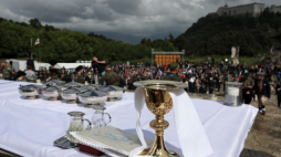 Uroczystości upamiętniające 75. rocznicę zakończenia bitwy pod Monte Cassino. Fot. PAP/L. Szymański