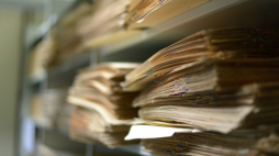 Archwium w Bad Arolsen. Fot. PAP/EPA/U. Zucchi 