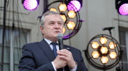 Wicepremier, minister kultury Piotr Gliński otwiera 16. Noc Muzeów w Warszawie. Fot. PAP/P. Supernak