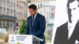 Otwarcie skweru Jana Karskiego. Źródło: um. Warszawa