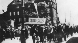 Poznański Czerwiec 1956 roku. Fot. PAP/CAF/Reprodukcja